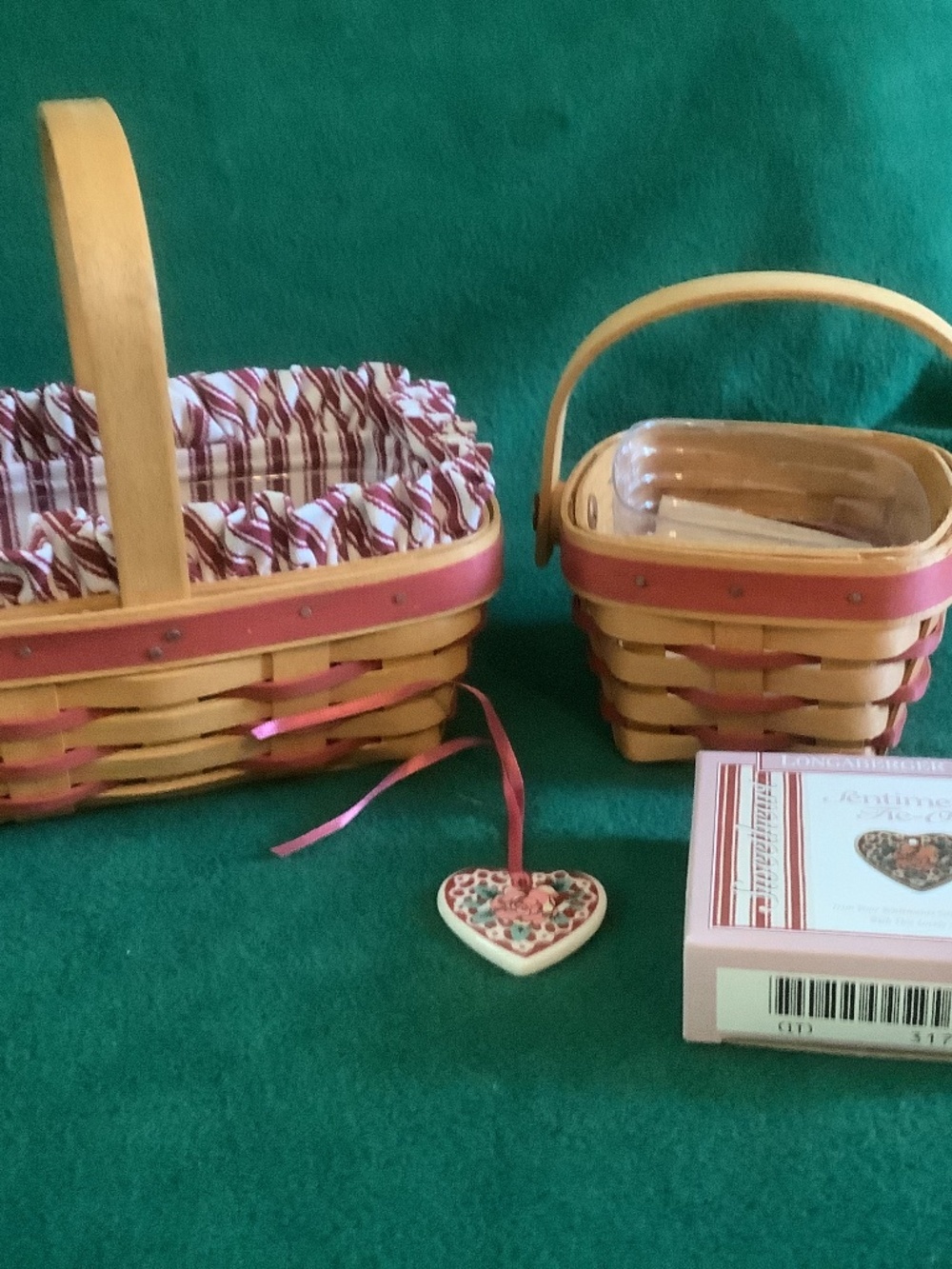 Longaberger Sweetheart Baskets